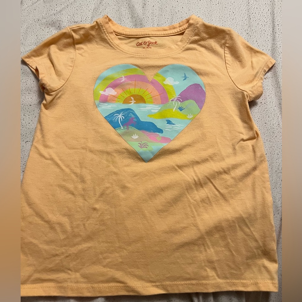 Cat & Jack shirt size xs 4/5